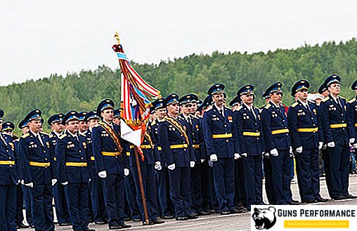 Militair uniform van de luchtmacht van de Russische luchtmacht